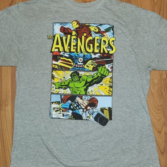Avengers Comic Book Characters T Shirt EUC XL - Picture 2 of 10